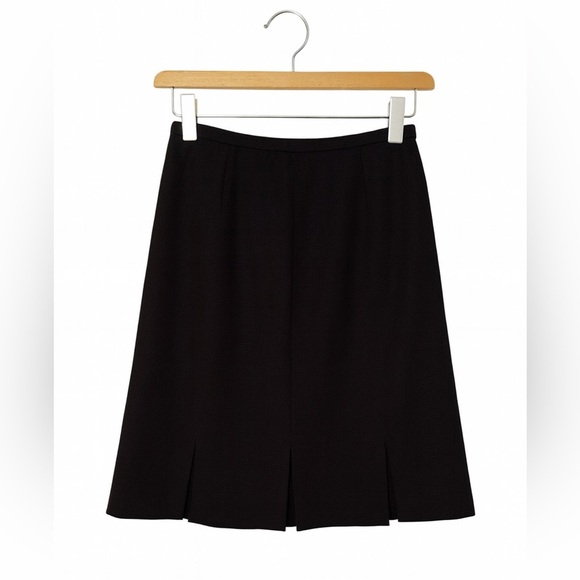 Amanda Smith 4P Pleated Lined Skirt – Side Zip, Office to Occasion, 25” Waist - Picture 2 of 2
